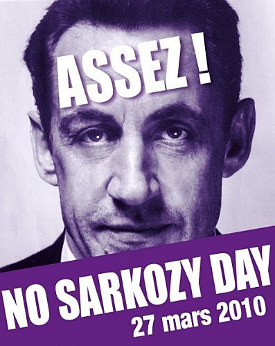No Sarkozy Day le 27 mars 2010