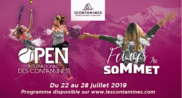 L’Open International de tennis féminin revient aux Contamines-Montjoie